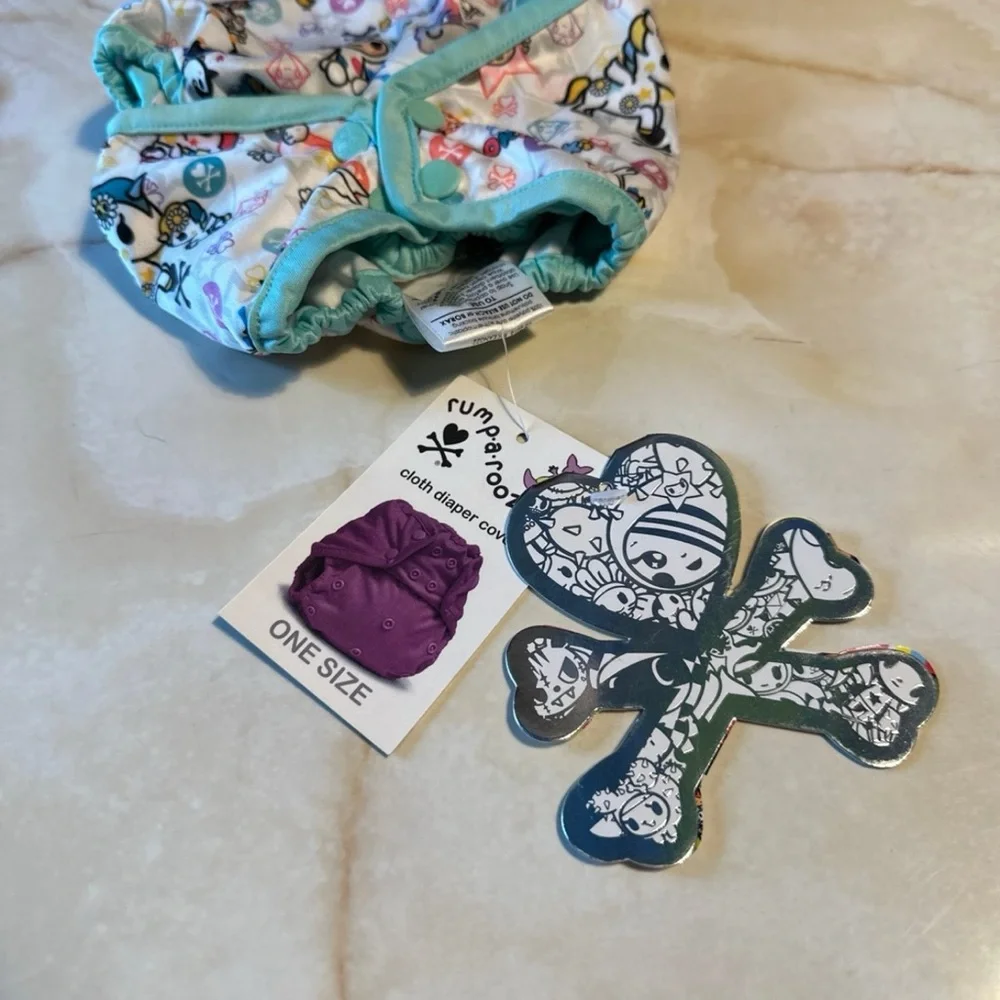 NWT Tokidoki Rumparooz Cloth Diaper Cover One Size